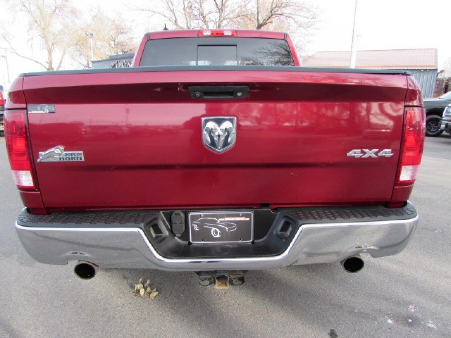 2015 Red /Gray RAM 1500 (1C6RR7LT7FS) with an 5.7 Hemi V8 engine engine, 8 speed automatic transmission, located at 4562 State Avenue, Billings, MT, 59101, (406) 896-9833, 45.769516, -108.526772 - 2015 RAM 1500 SLT Crew Cab SWB 4WD - Bighorn Edition! 5.7L V8 OHV 16V Hemi Engine - 8 speed automatic transmission - 4WD - 115,339 miles - Inspected and serviced - copy of inspection and all work performed as well as complete vehicle history report provided SLT Bighorn package - Luxury group - - Photo#2